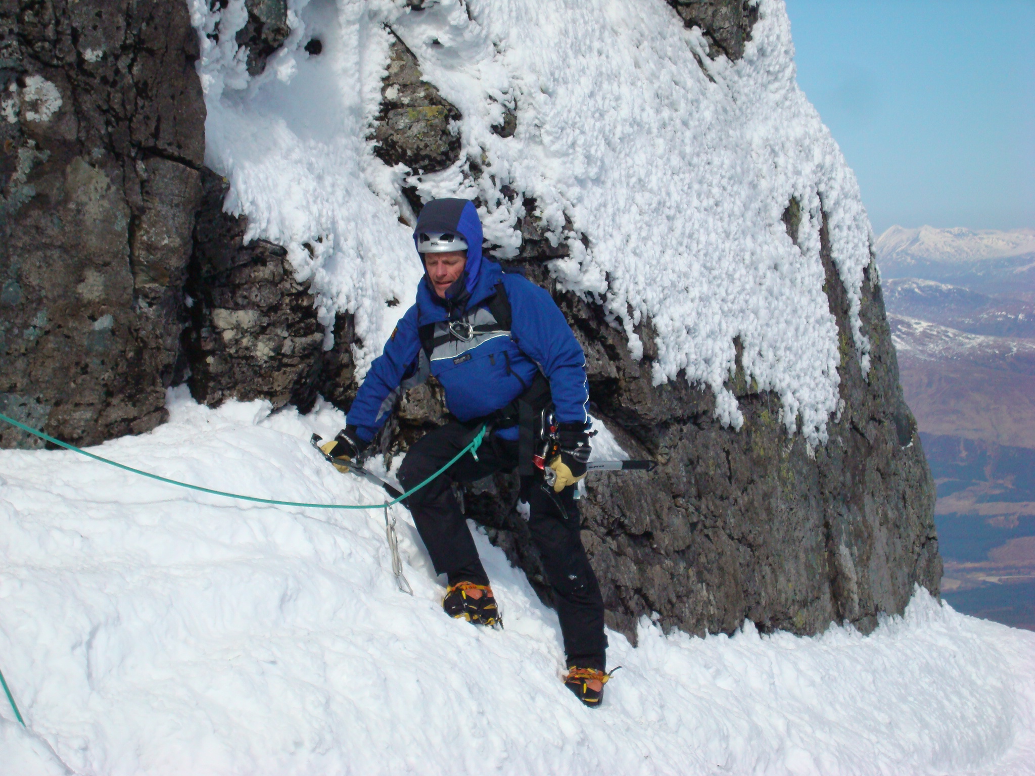 Eastern Traverse, Tower Ridge, Chris Upton